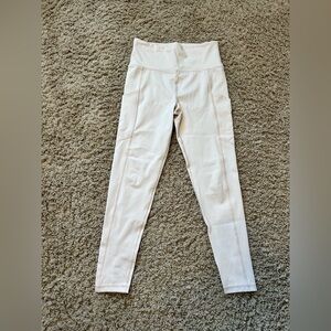 American Eagle the everything pocket legging Cream Leggings Med Regular